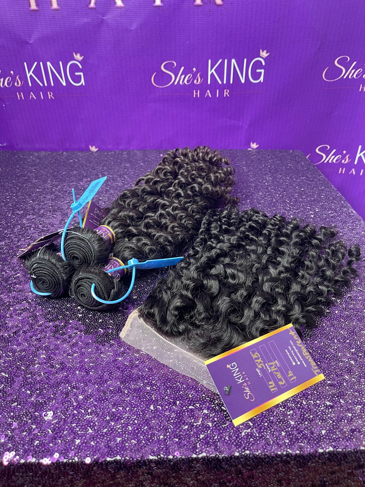 Curly Wave Extensions/ Bundles