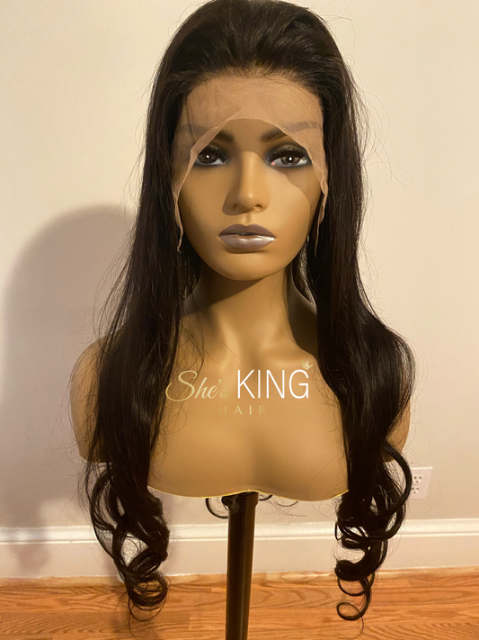 Natural Black (1b) Full Lace Wig