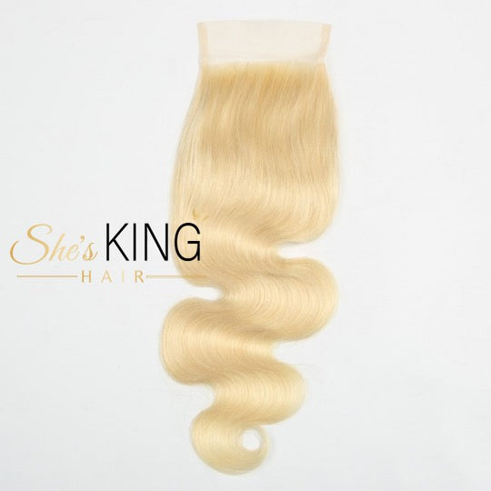 BLONDE (613) 4x4 LACE CLOSURE