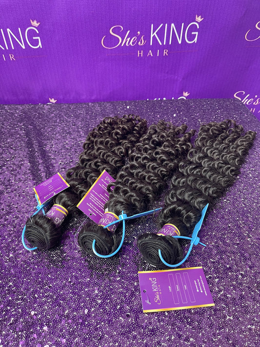 Curly Wave Extensions/ Bundles