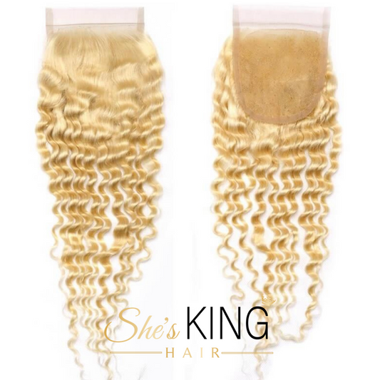 BLONDE (613) 4x4 LACE CLOSURE